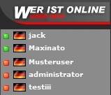 Produkt #1240: "Wer ist online" Addon